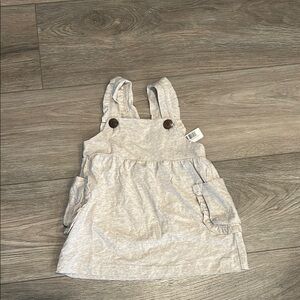 NWT Milkbarn Cream Casual Baby Overall style jumper Dress